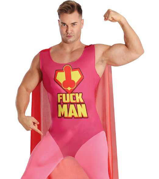Déguisement Fuckman adulte