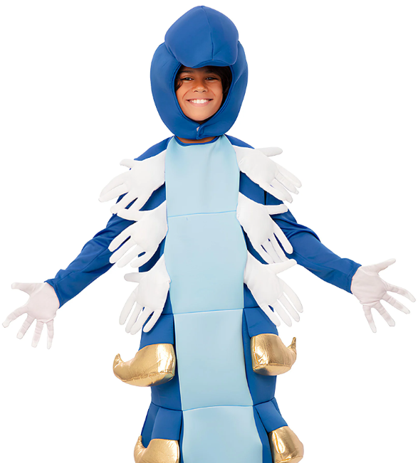 Déguisement Chenille bleue enfant