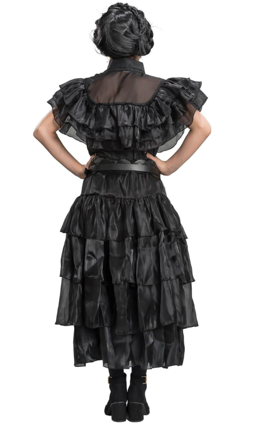 Déguisement Robe de bal Mercredi Addams Wednesday™ enfant