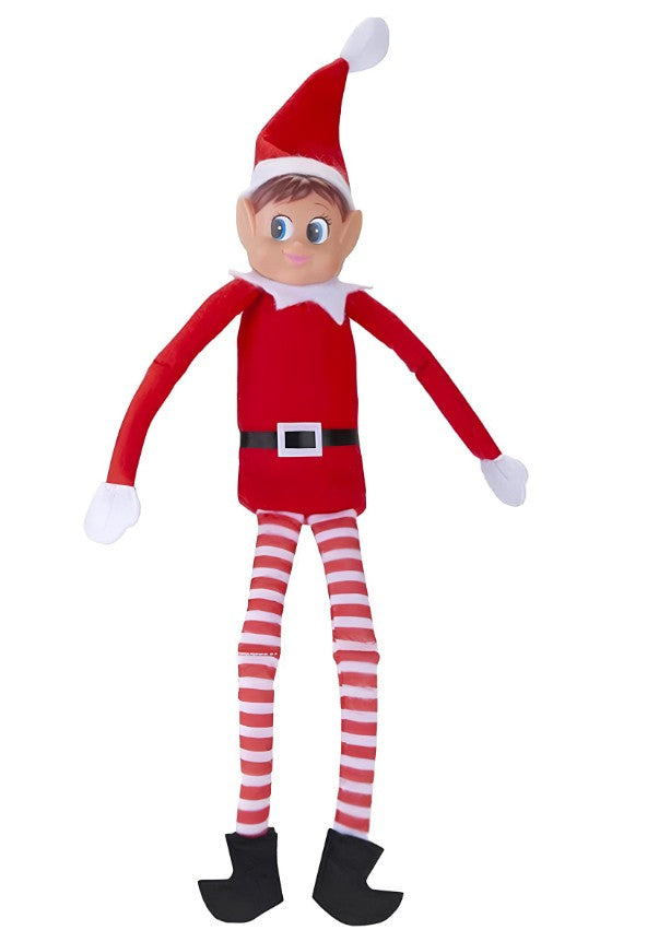 Lutin farceur fille Elvie 38 cm
