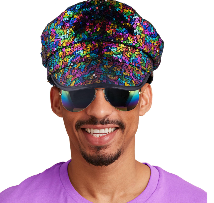 Casquette arc en ciel