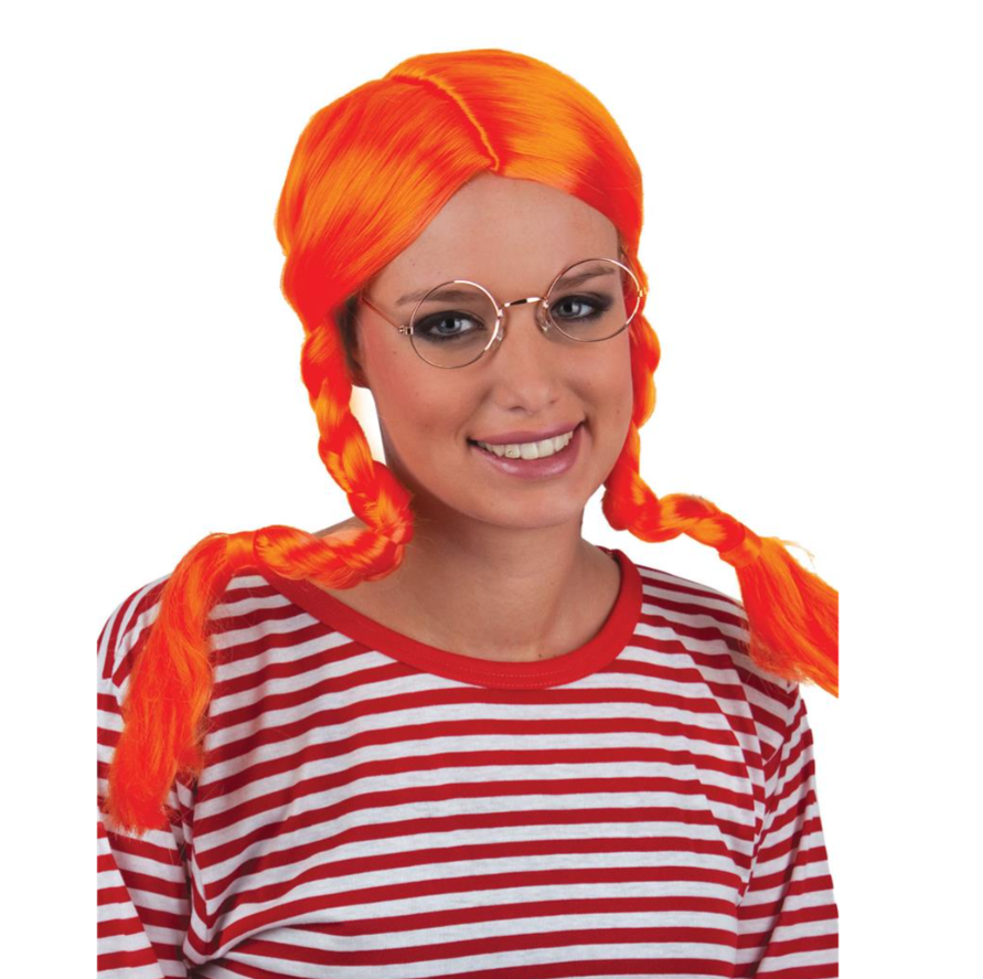 Perruque orange