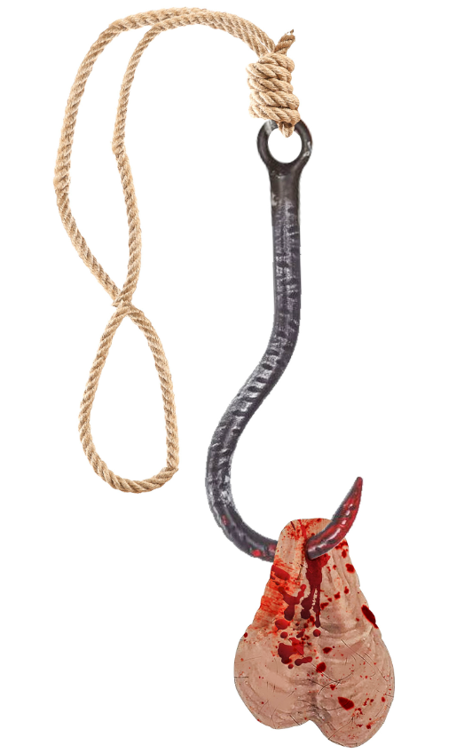 Crochet avec testicules