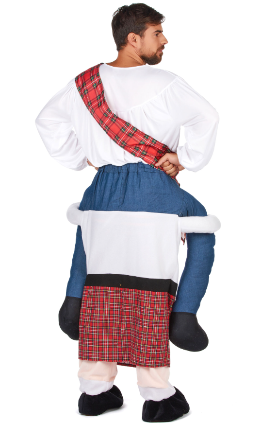 Déguisement homme à dos d'écossais adulte