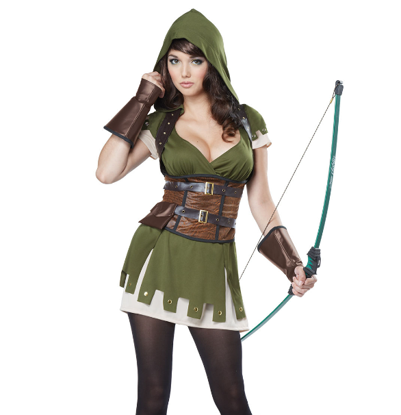 Déguisement archer des bois femme