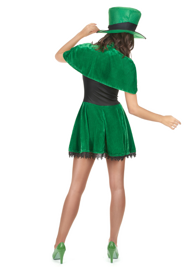 Déguisement leprechaun St Patrick femme