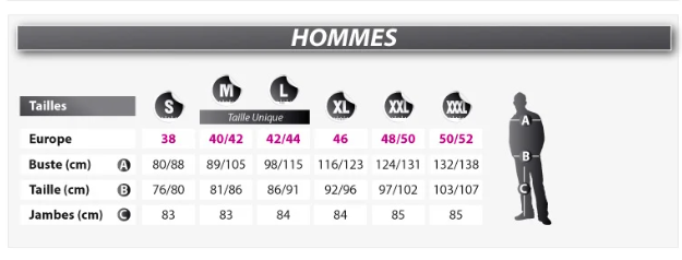 Déguisement chanteur disco bleu Homme
