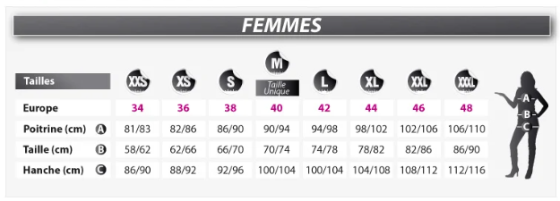 Déguisement sauveteur en mer femme