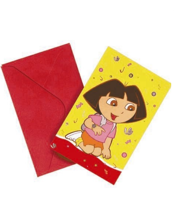 Cartes d'invitation Dora l'Exploratrice™