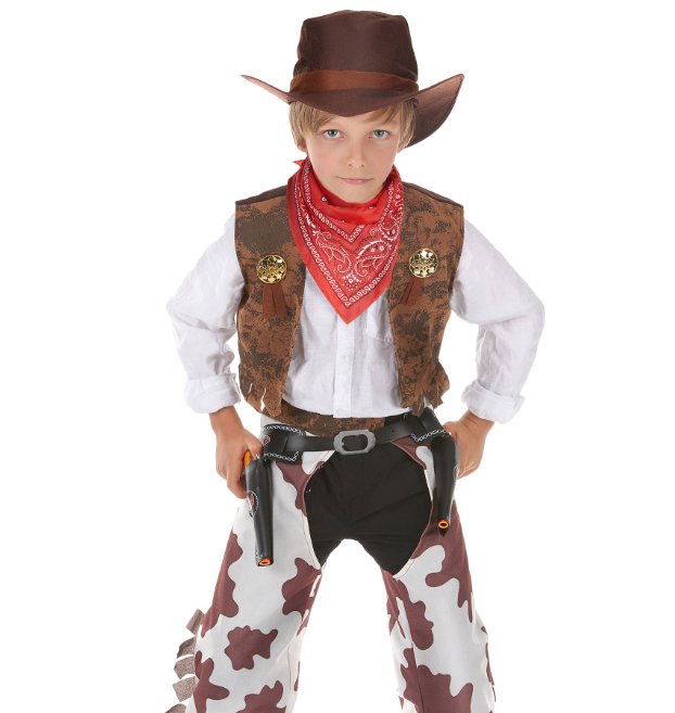 Déguisement cowboy luxe garçon