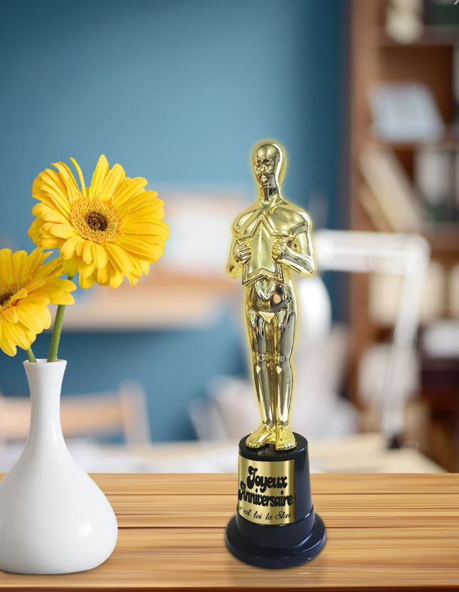 Trophée de star 1 ans de plus
