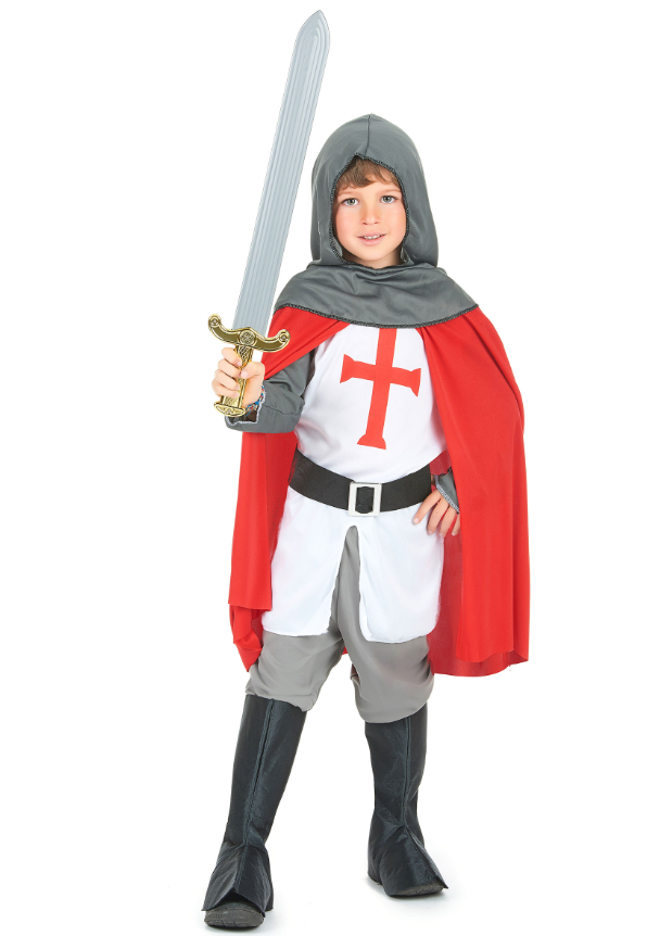 Déguisement chevalier croisé garçon