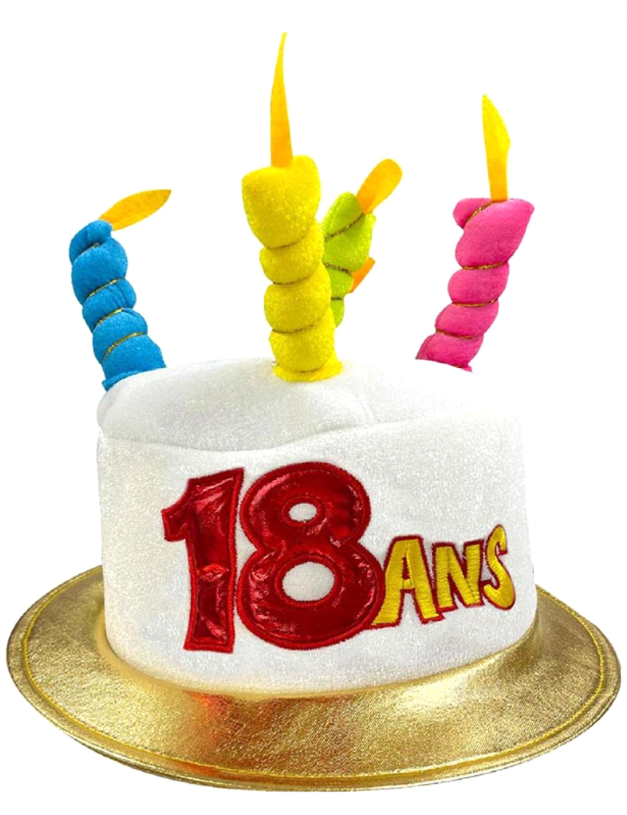 Chapeau Age 18 adulte