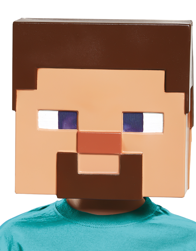 Masque Steve Minecraft™ enfants