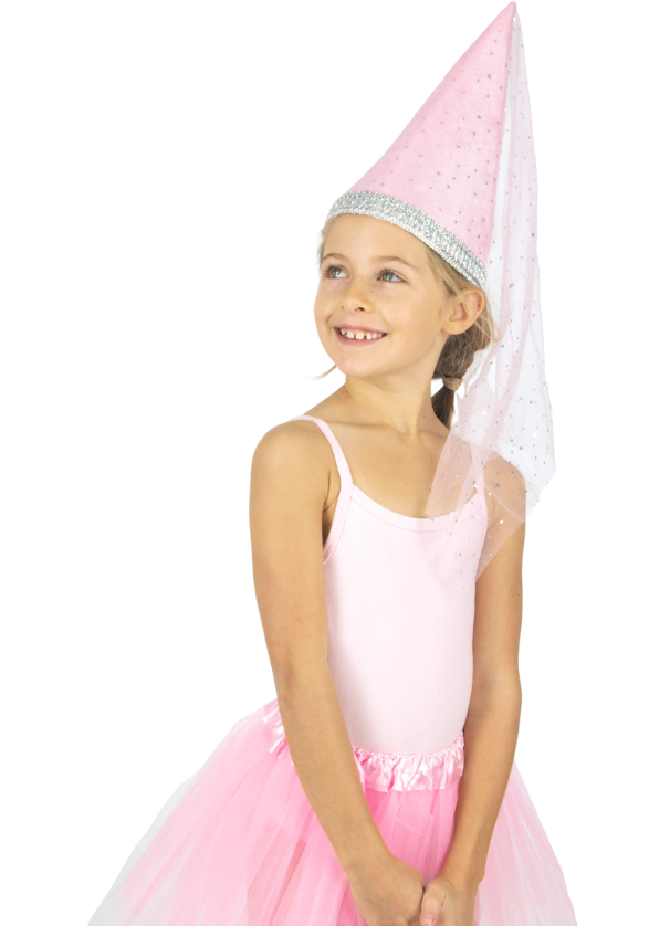 Chapeau princesse luxe fille