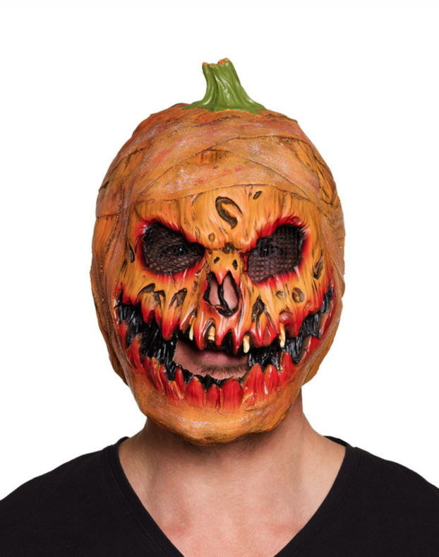 Masque citrouille souriante adulte