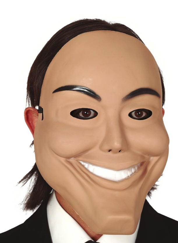 Masque psychopathe souriant