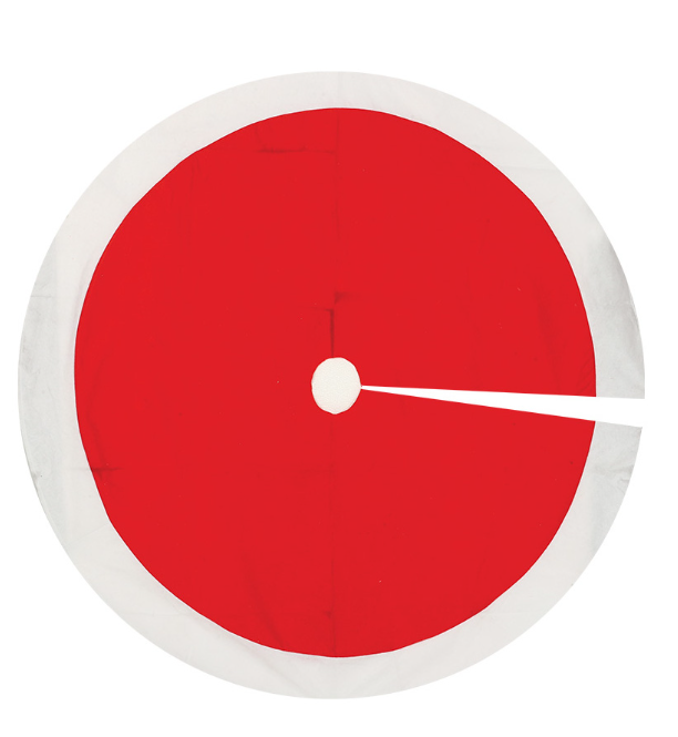 Tapis de sapin Père Noël 90 cm