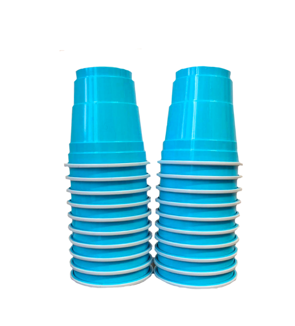 Shooters américains turquoise 4cl