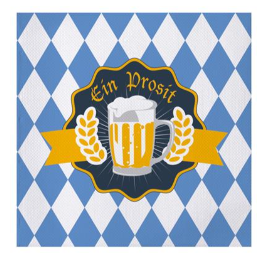 Serviettes Ein Prosit par 20