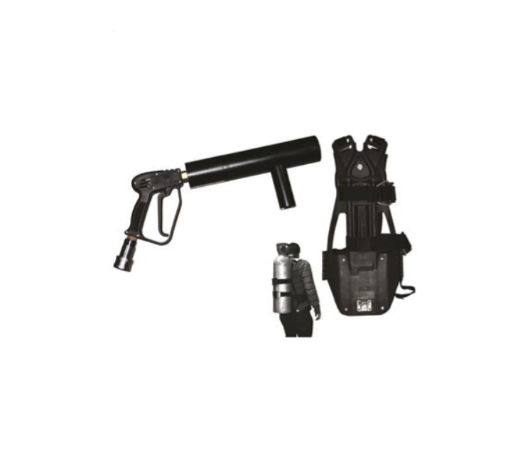 Pistolet à CO2 avec sac à dos
