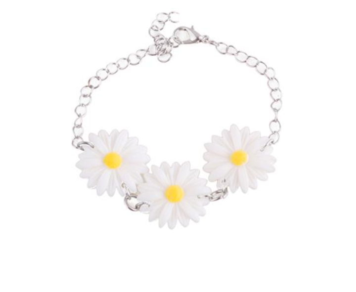 Bracelet avec fleurs