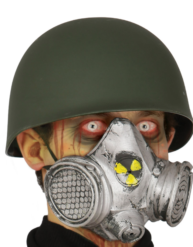 Masque à gaz nucléaire adulte