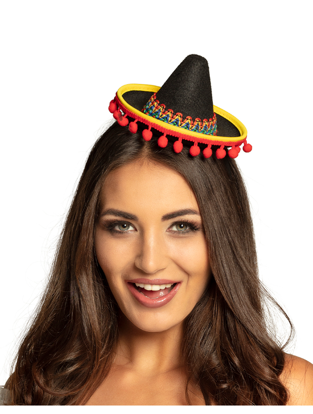 Mini sombrero mexicain adulte