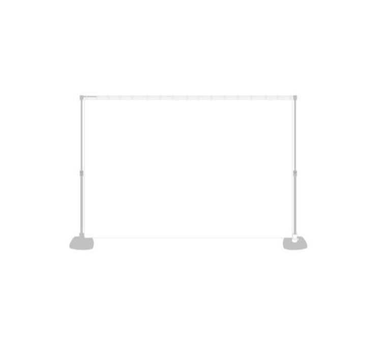 Toile de fond 2 x 3 m blanc