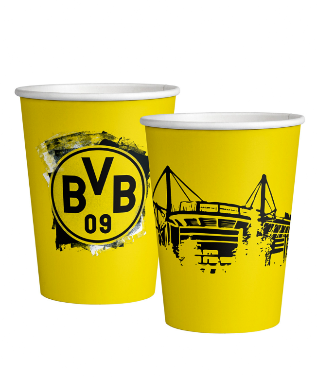 Gobelets en carton Borussia Dortmund 250 ml