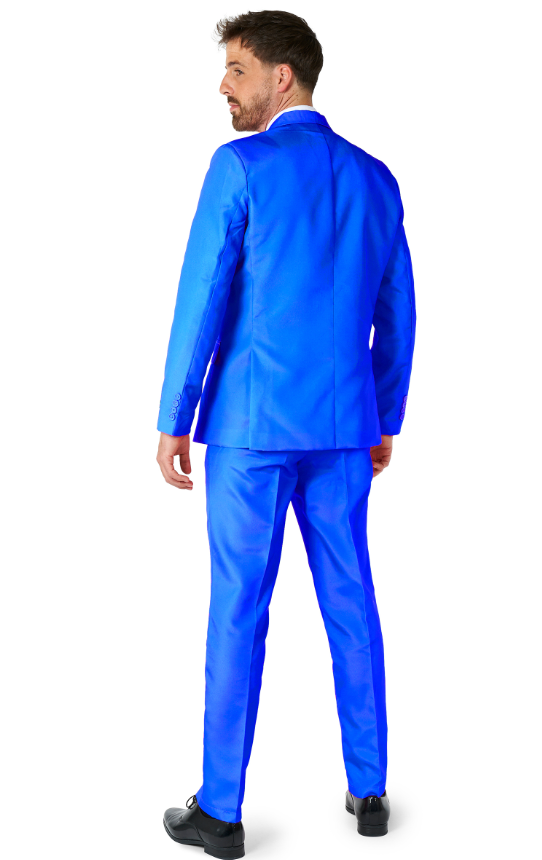 Costume Mr. Solid bleu homme Suitmeister™