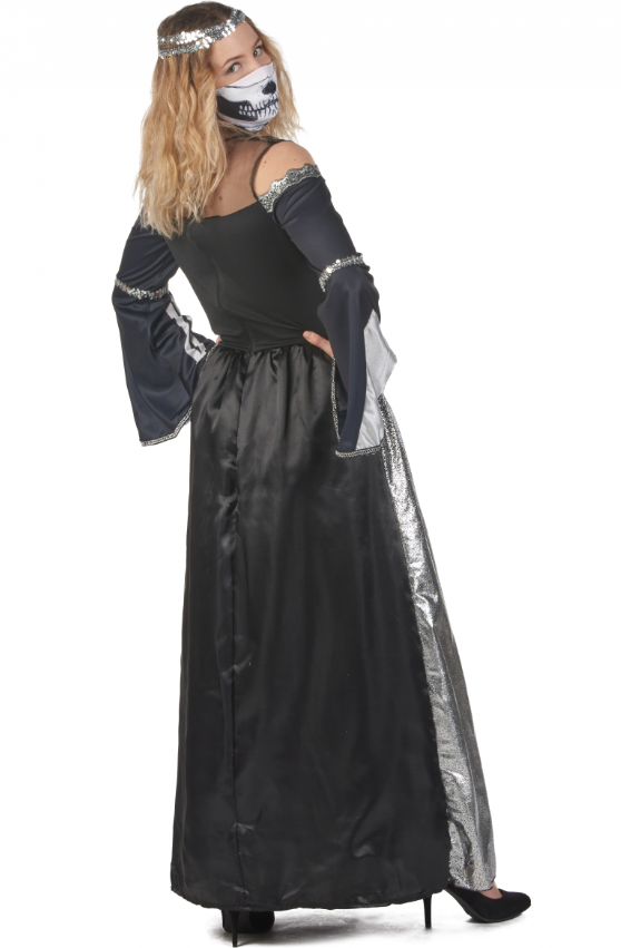 Déguisement princesse squelette femme
