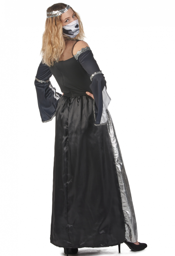 Déguisement princesse squelette femme