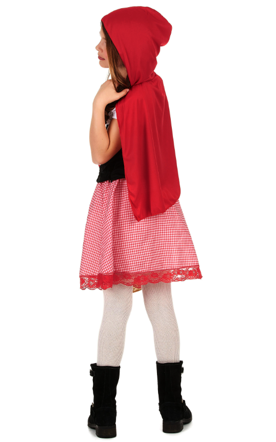 Déguisement chaperon rouge basique fille