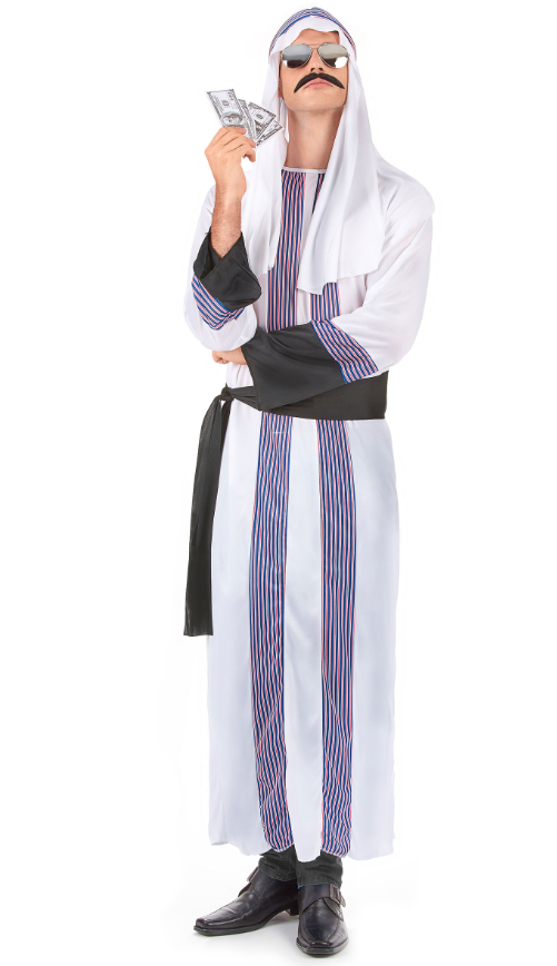 Déguisement cheikh arabe homme