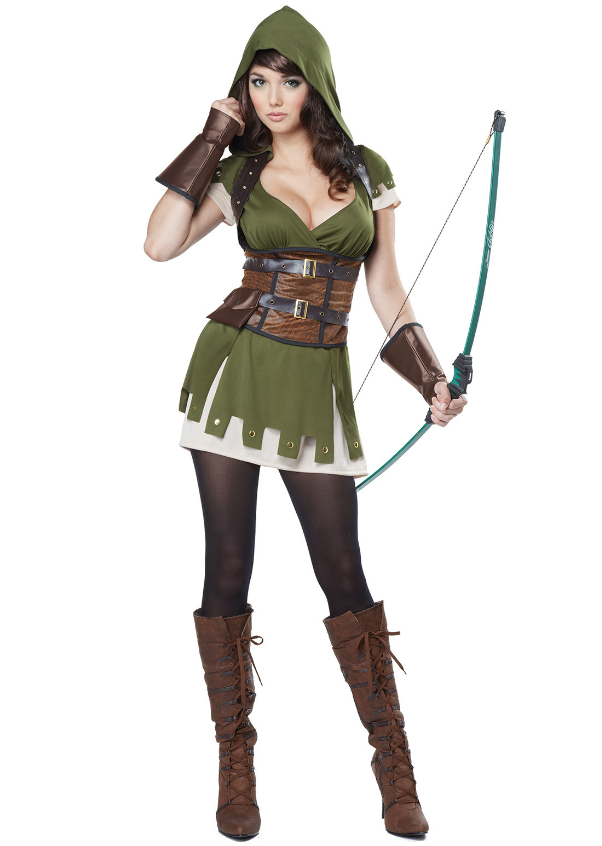 Déguisement archer des bois femme
