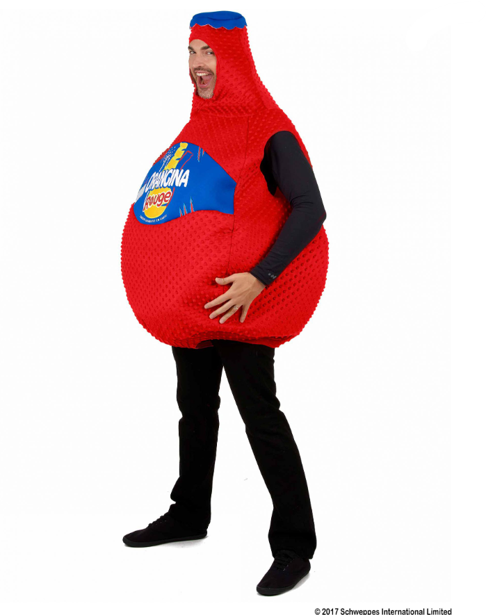 Déguisement Bouteille d'Orangina Rouge™