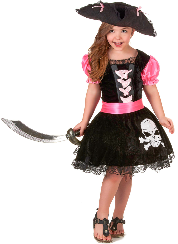 Déguisement pirate girly fille
