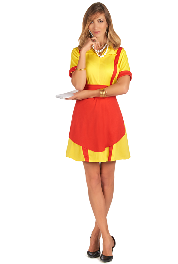 Déguisement serveuse diner US femme