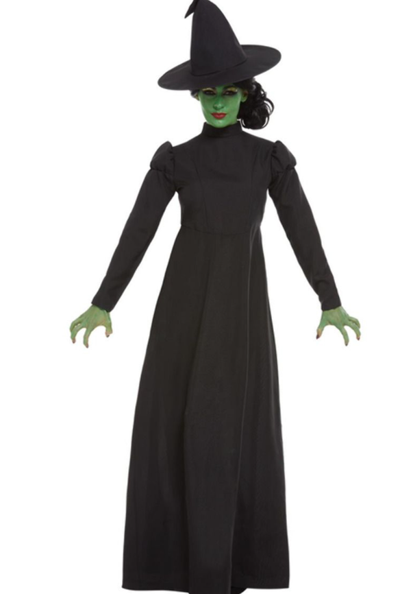 Déguisement sorcière noire femme
