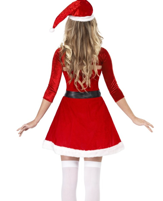 Déguisement Mère Noël boléro femme