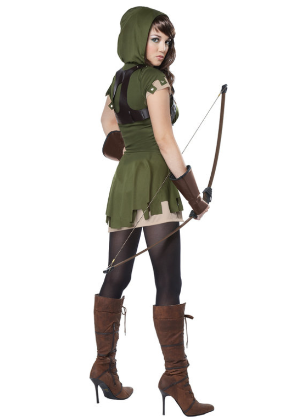 Déguisement archer des bois femme
