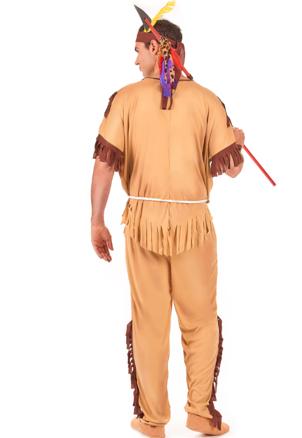 Déguisement indien bicolore homme