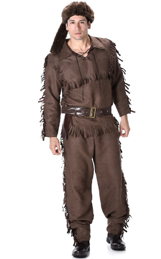 Déguisement trappeur homme