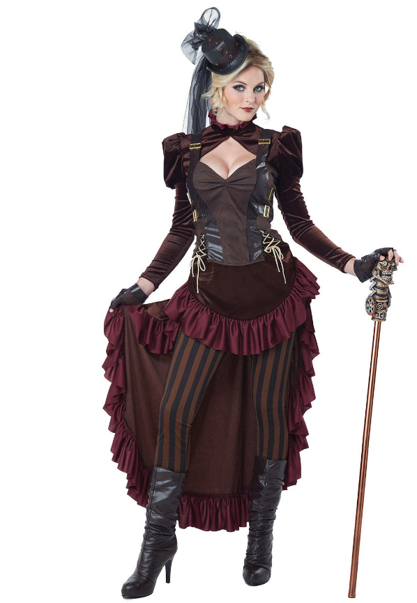 Déguisement steampunk sexy femme