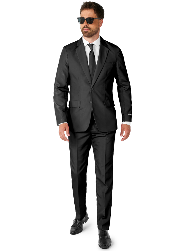 Costume Mr. Solid noir homme Suitmeister™