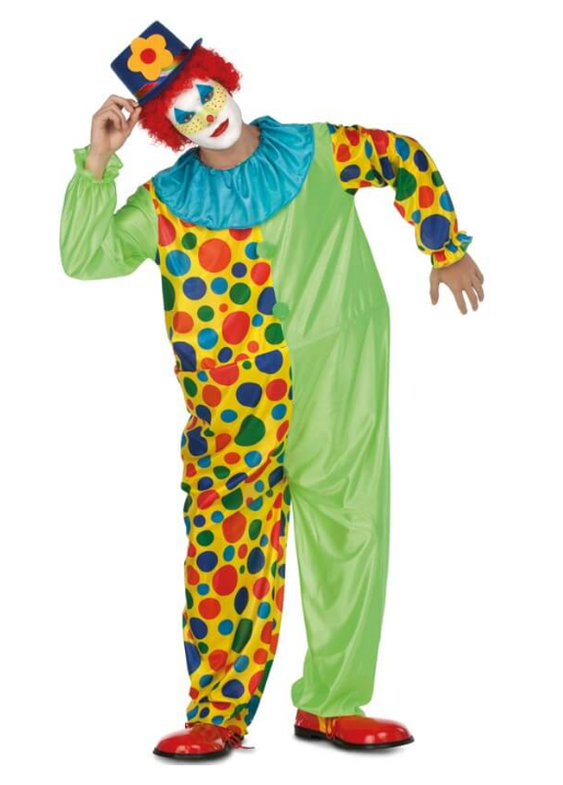 Déguisement de Clown avec Anneau pour homme