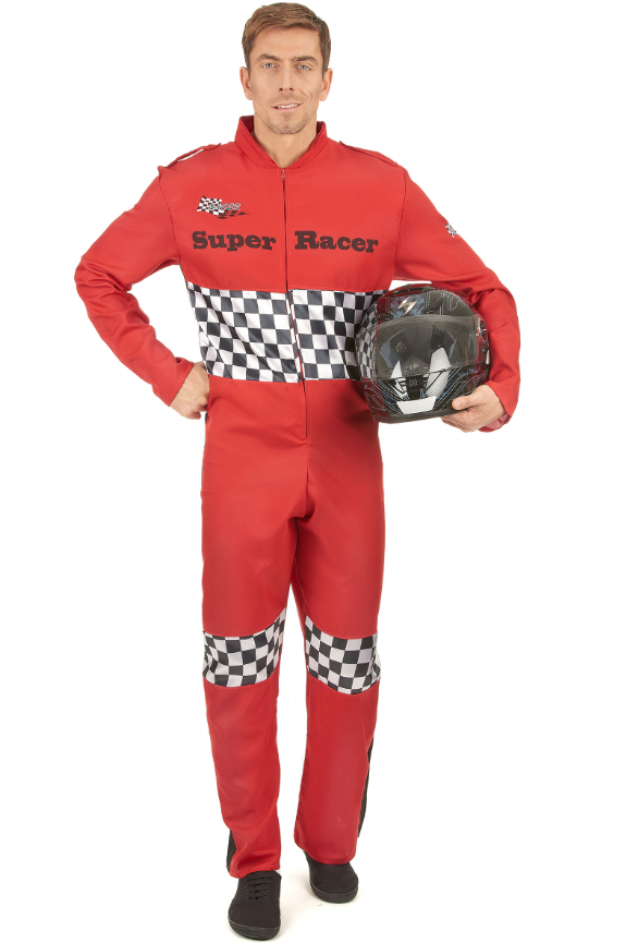 Déguisement pilote de course homme
