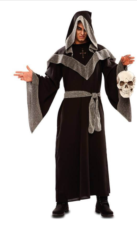 Déguisement de Sorcier Sombre pour homme