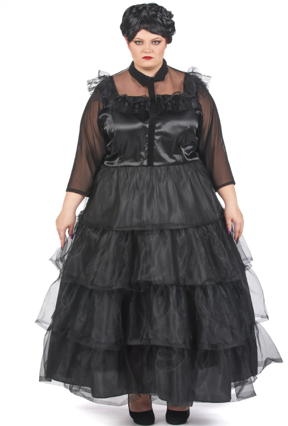Déguisement robe de bal gothique grande taille femme